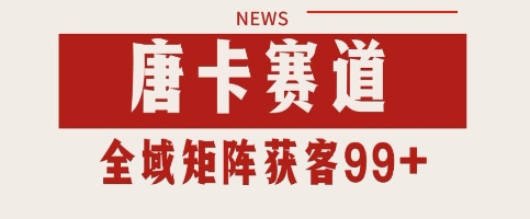 唐卡赛道私域引流获客 自热矩阵SOP日引流99+精准客资【揭秘】-一起网创